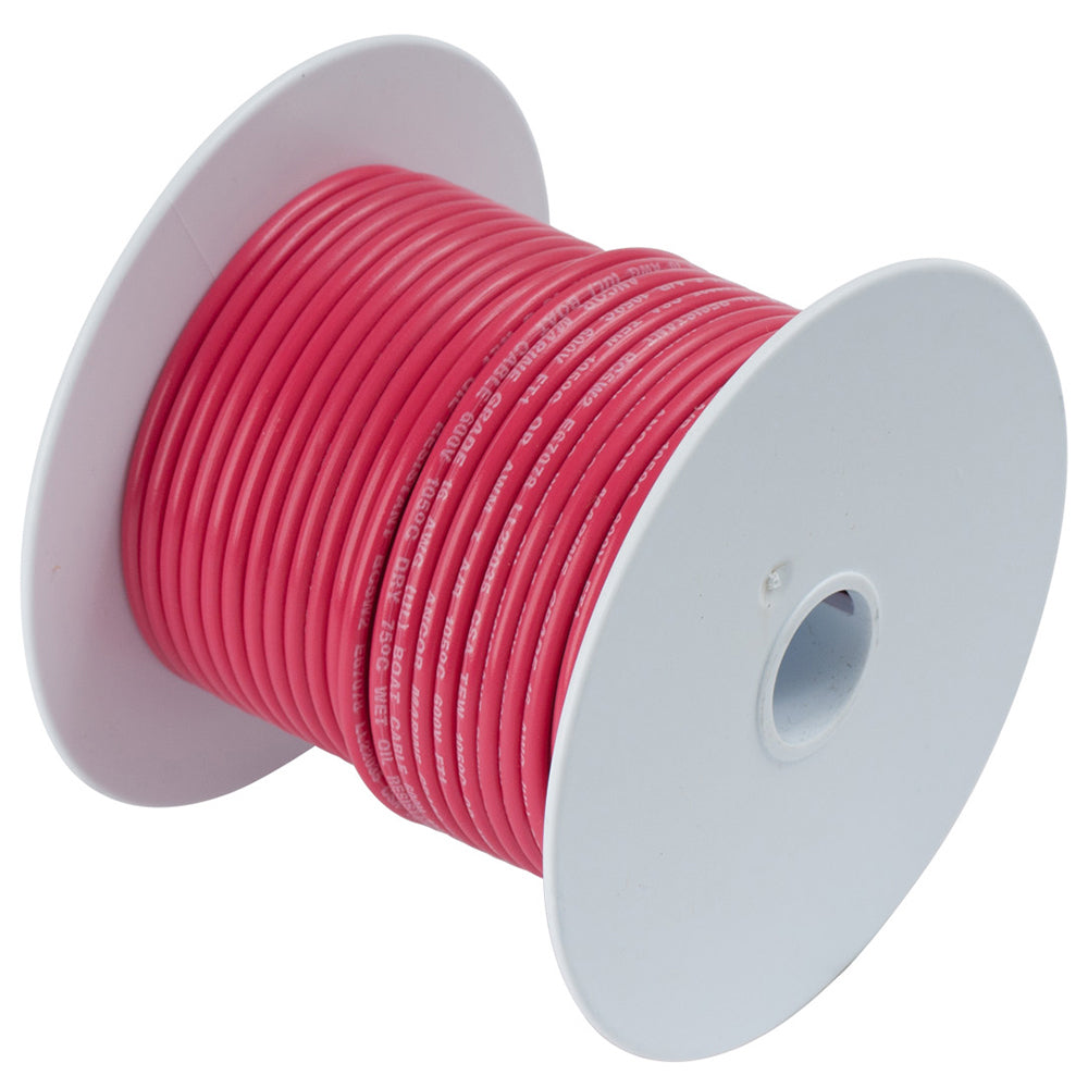 Ancor Red 4 AWG Battery Cable - 100'