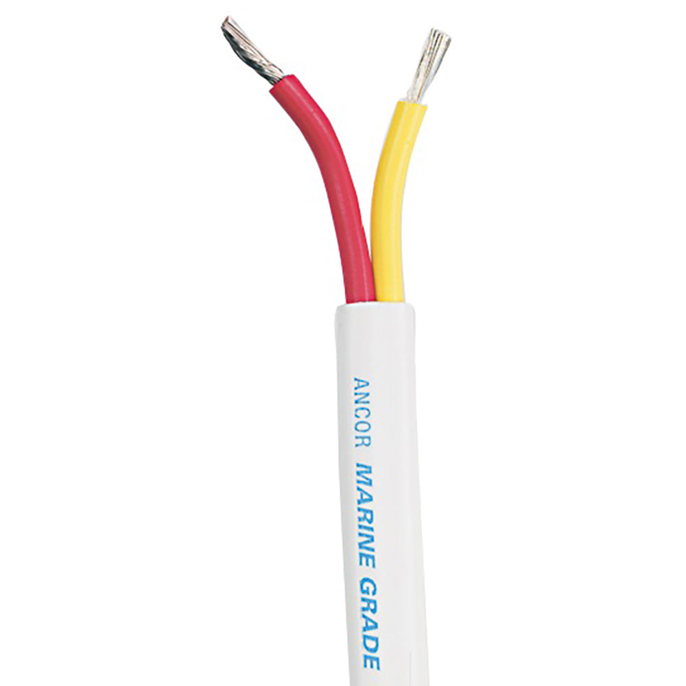 Ancor Safety Duplex Cable - 14/2 AWG - Red/Yellow - Flat - 250'