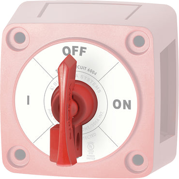 Blue Sea 7903 Battery Switch Key Lock Replacement - Red