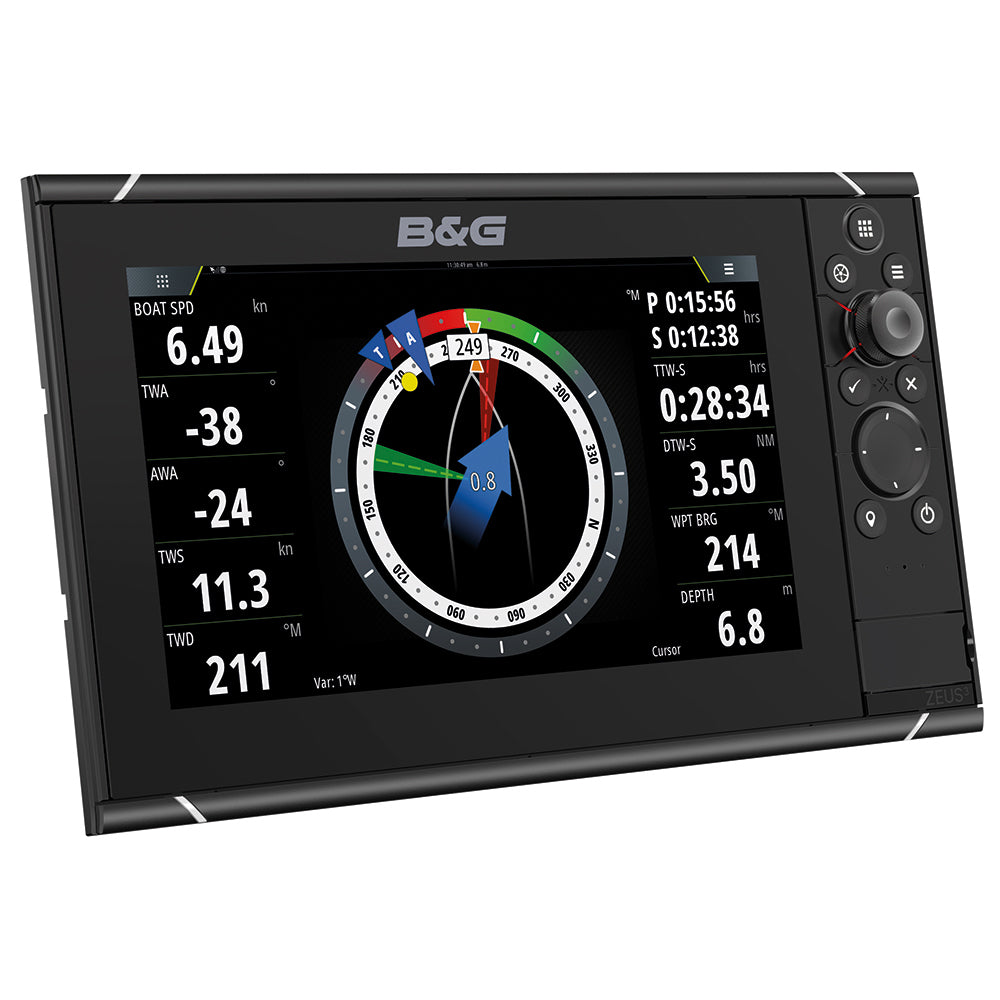 B&G Zeus 3S 9 - 9" Multi-Function Sailing Display