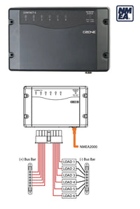 CZone Contact 6 with gland and plug pack