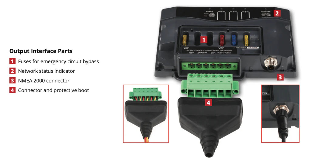 CZone Output Interface (OI) with Seal & Connector