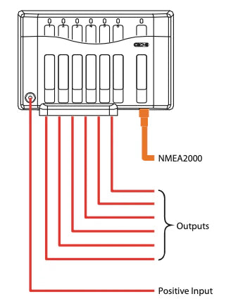 CZone Output Interface (OI) without Seal & Connector