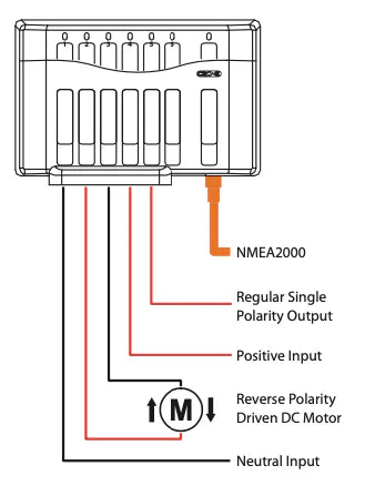 CZone Motor Output Interface (MOI) with Seal & Connector